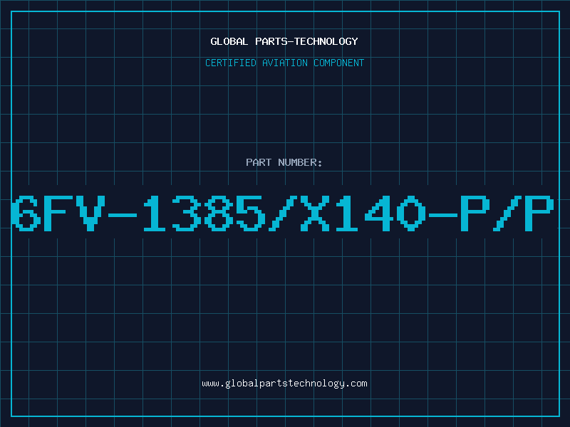 Aviation Part 6FV-1385/X140-P/P