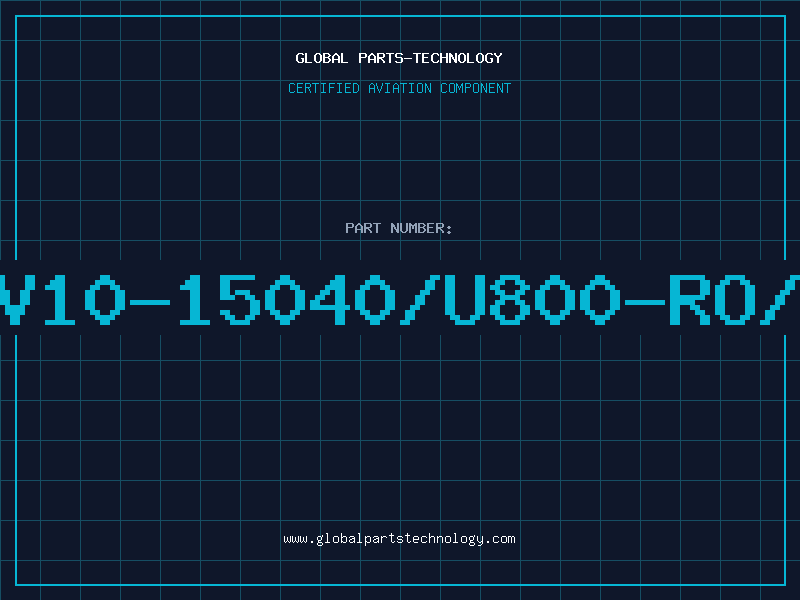 Aviation Part 6FV10-15040/U800-RO/RO