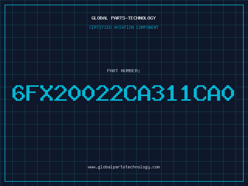 Aviation Part 6FX20022CA311CA0