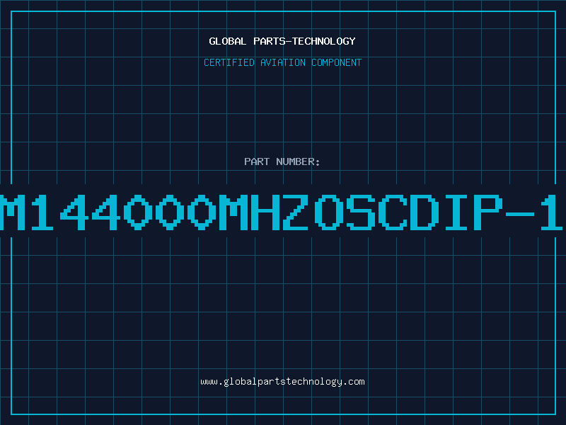 Aviation Part 6M144000MHZOSCDIP-14