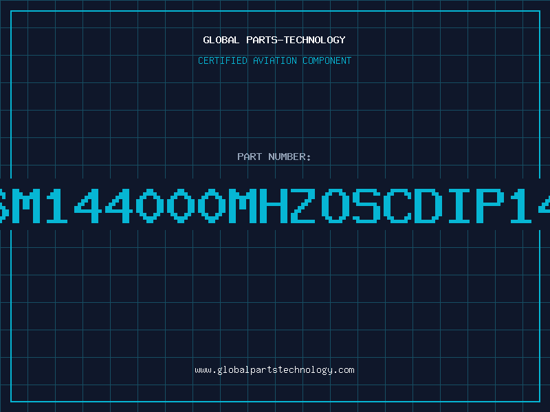 Aviation Part 6M144000MHZOSCDIP14