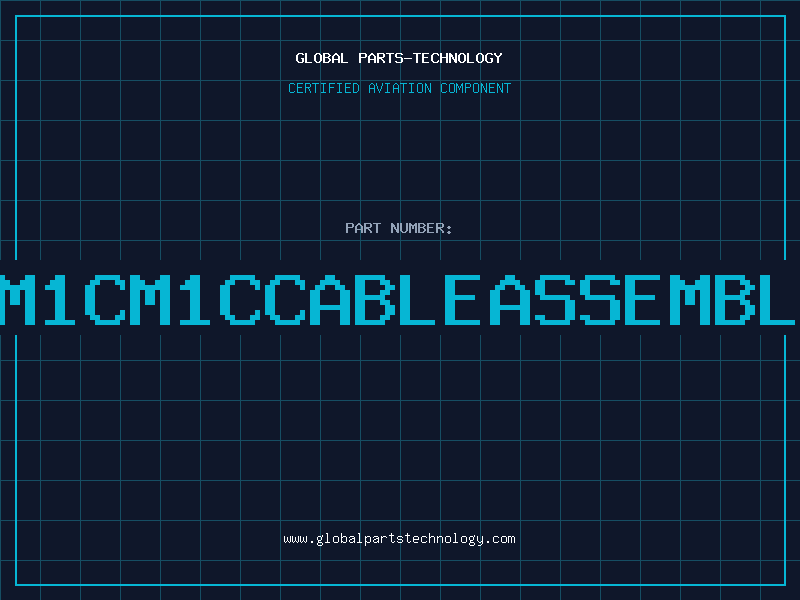 Aviation Part 6M1CM1CCABLEASSEMBLY