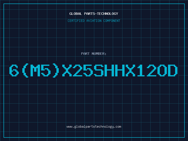 Aviation Part 6M5X25SHHX12OD