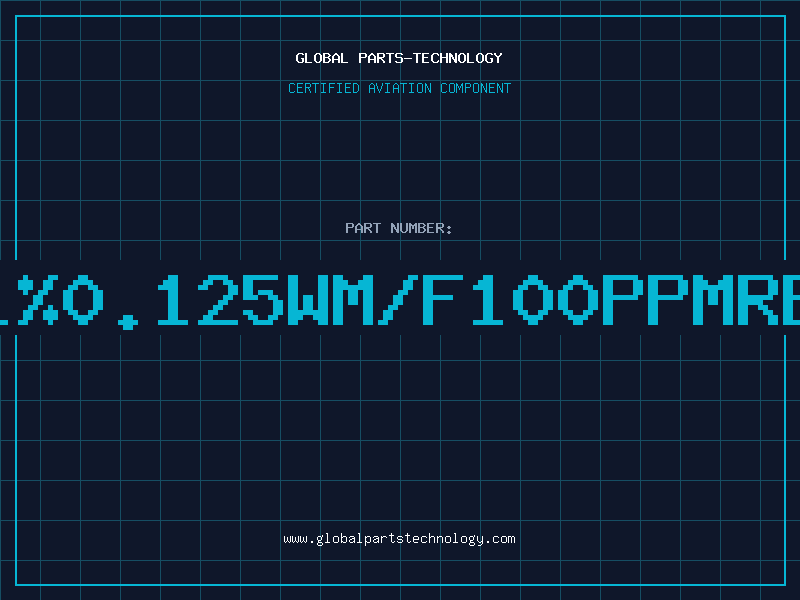 Aviation Part 6M81%0.125WM/F100PPMRESIS
