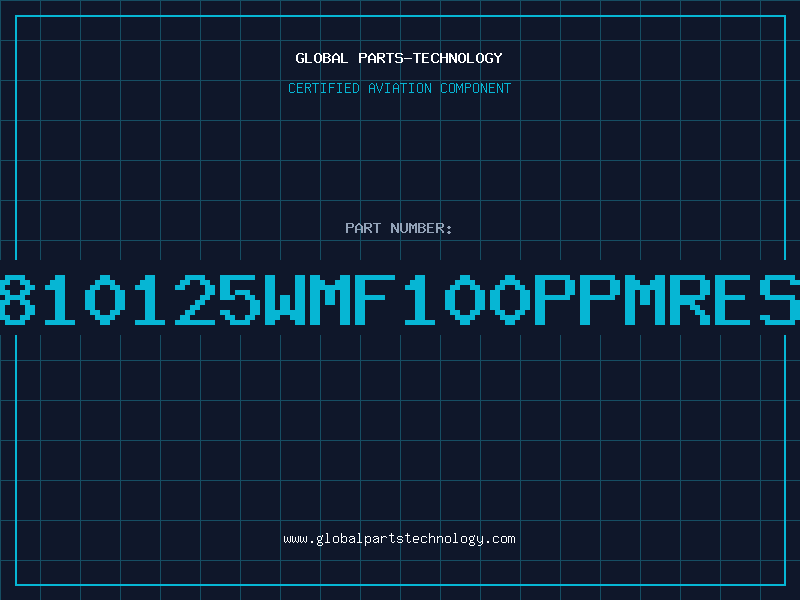 Aviation Part 6M810125WMF100PPMRESIS