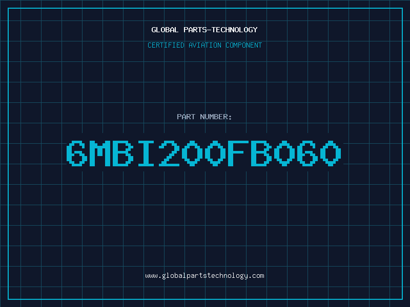 Aviation Part 6MBI200FB060