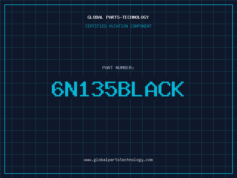 Aviation Part 6N135BLACK