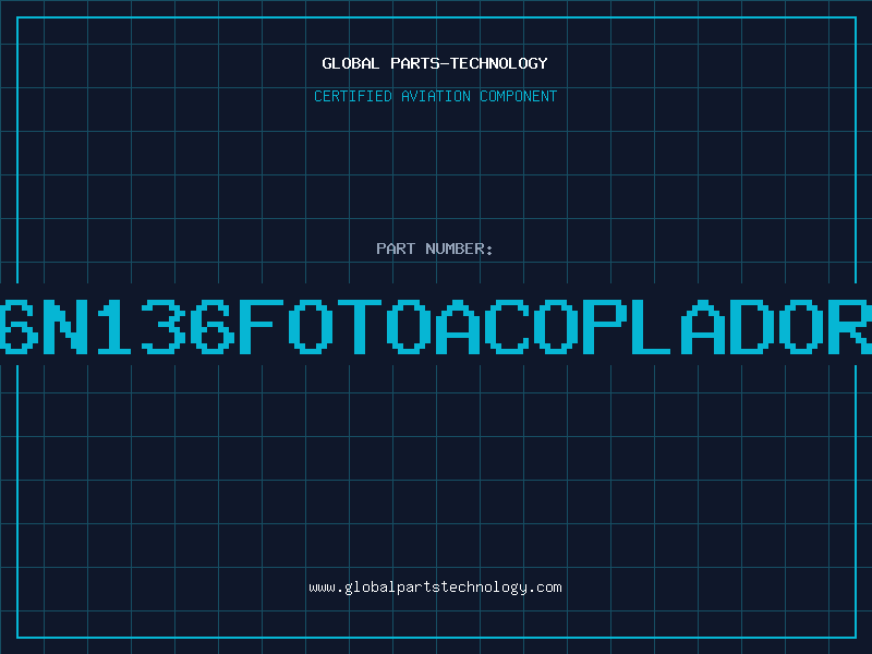 Aviation Part 6N136FOTOACOPLADOR