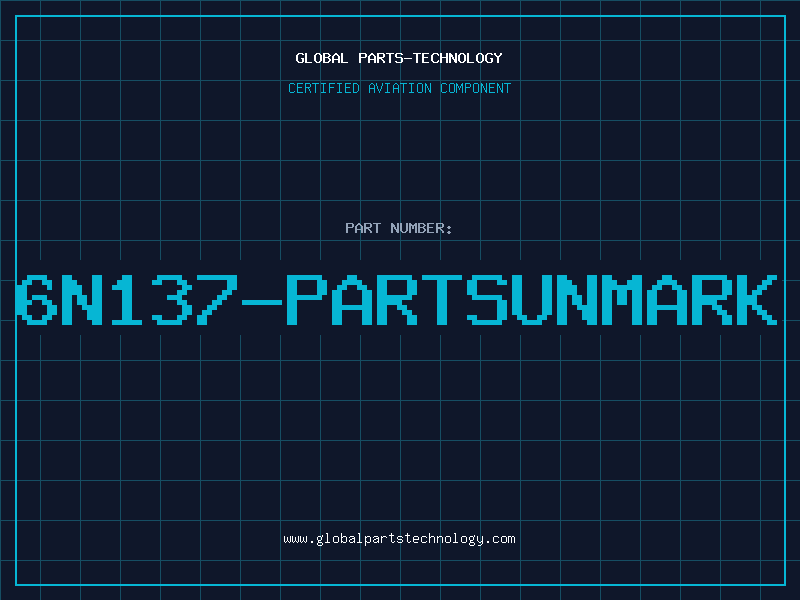 Aviation Part 6N137-PARTSUNMARK