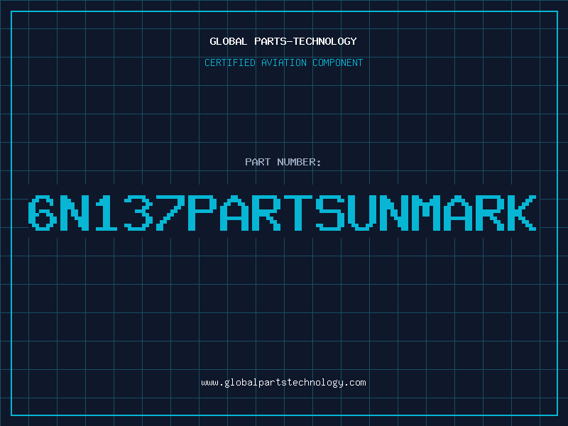Aviation Part 6N137PARTSUNMARK