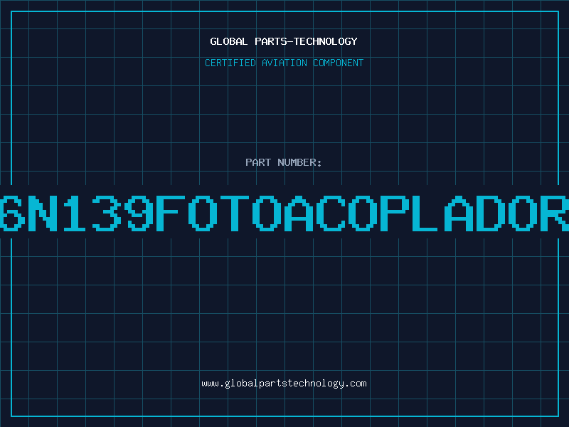Aviation Part 6N139FOTOACOPLADOR