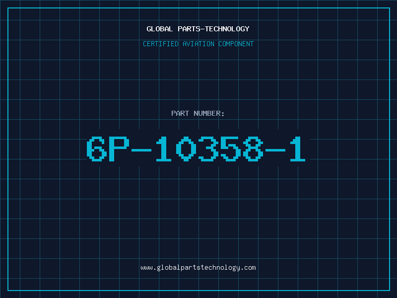 Aviation Part 6P-10358-1
