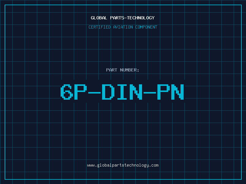 Aviation Part 6P-DIN-PN