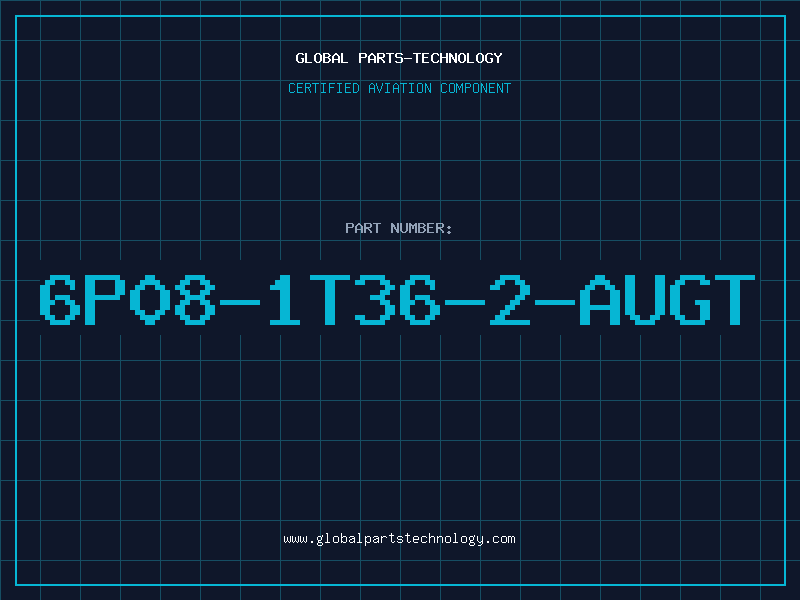 Aviation Part 6P08-1T36-2-AUGT