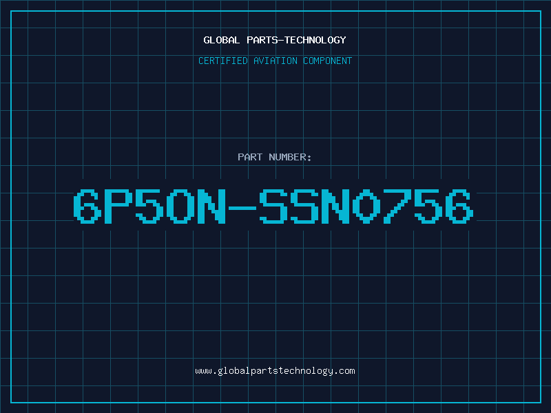Aviation Part 6P5ON-SSN0756