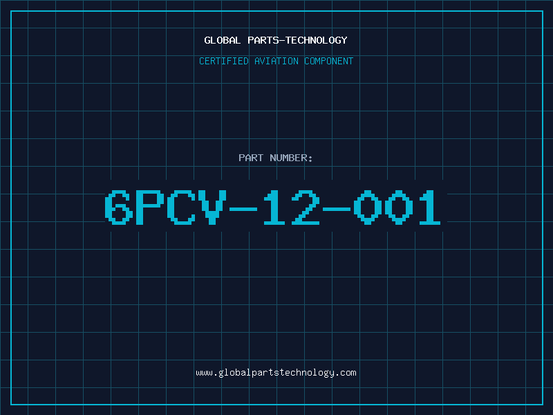 Aviation Part 6PCV-12-001