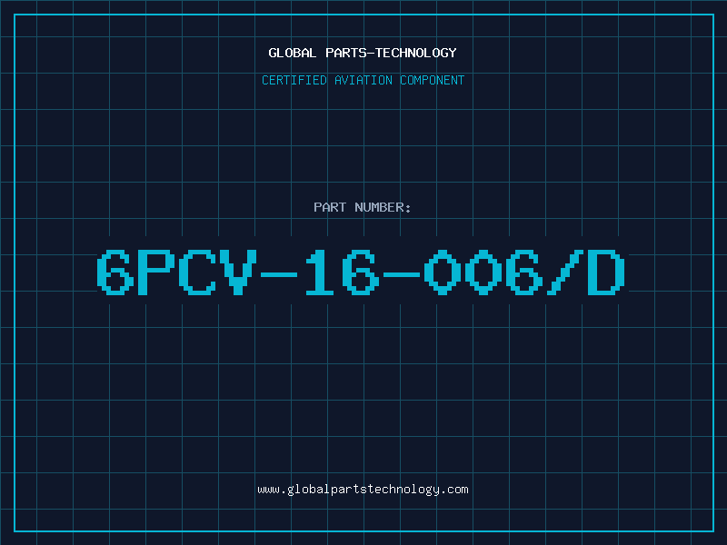 Aviation Part 6PCV-16-006/D