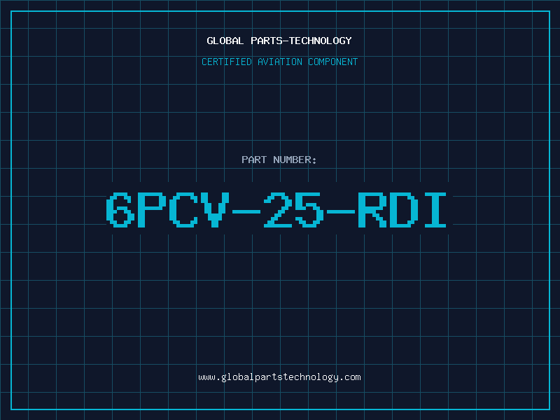 Aviation Part 6PCV-25-RDI