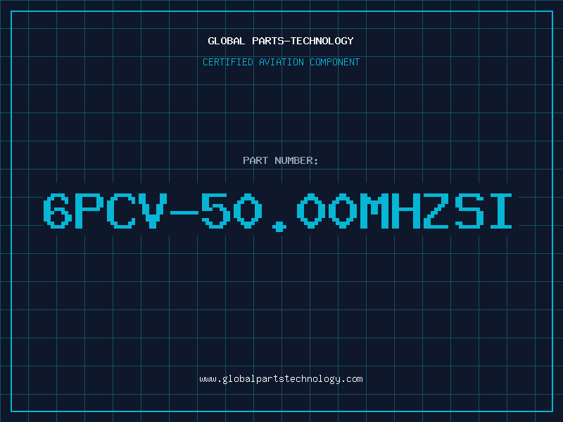 Aviation Part 6PCV-50.00MHZSI