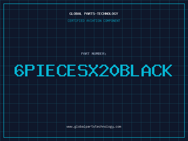 Aviation Part 6PIECESX20BLACK
