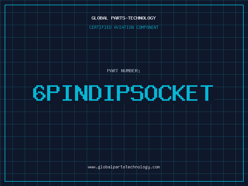 Aviation Part 6PINDIPSOCKET