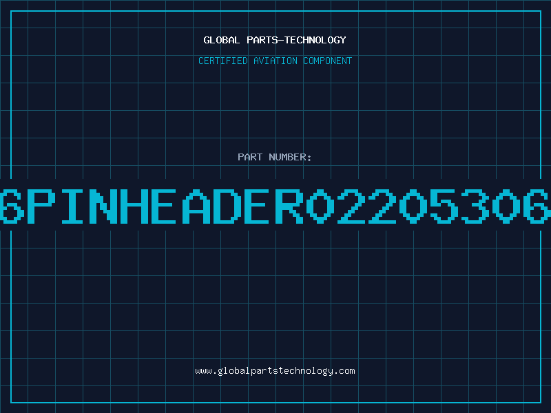 Aviation Part 6PINHEADER02205306