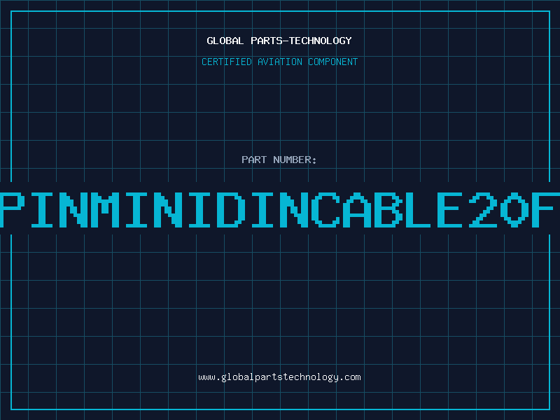 Aviation Part 6PINMINIDINCABLE20FT