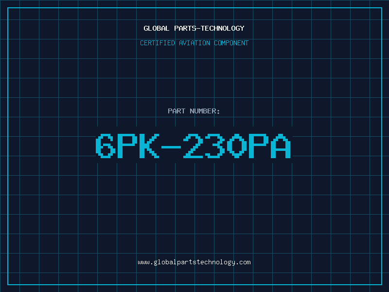 Aviation Part 6PK-230PA
