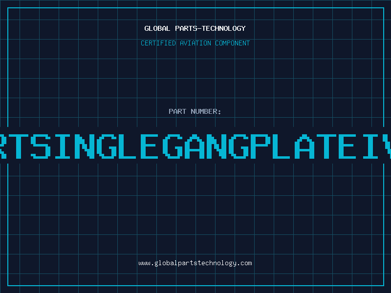 Aviation Part 6PORTSINGLEGANGPLATEIVORY