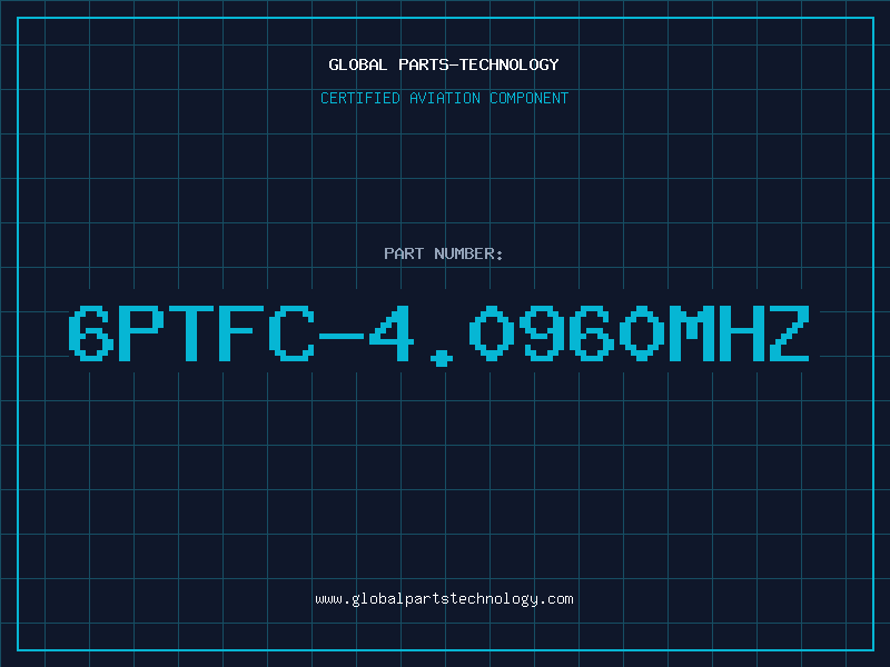Aviation Part 6PTFC-4.0960MHZ