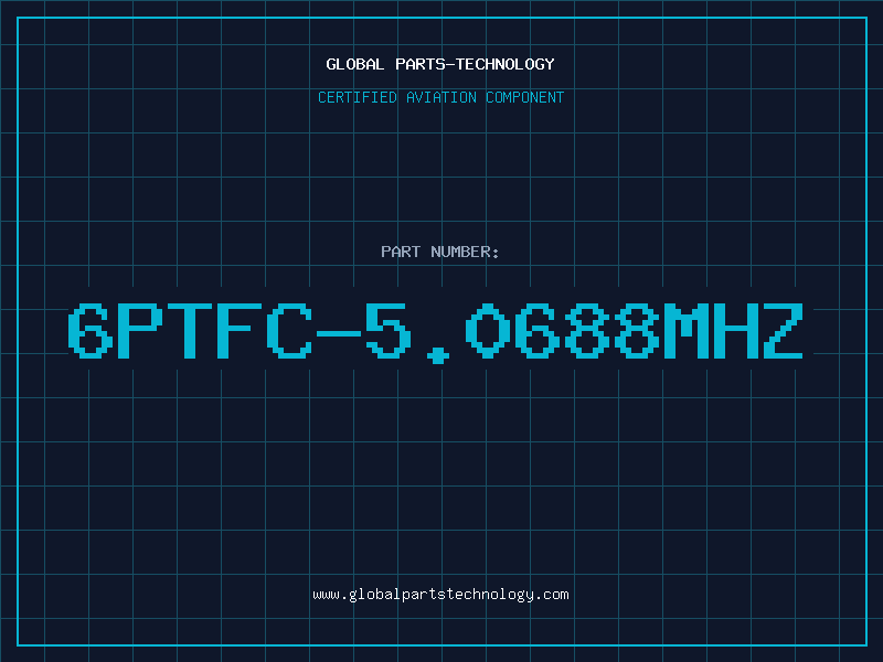 Aviation Part 6PTFC-5.0688MHZ