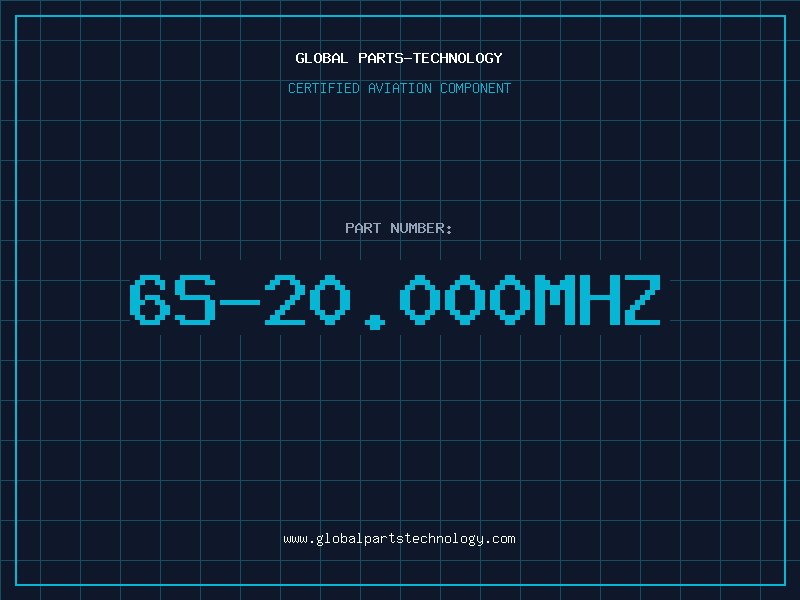 Aviation Part 6S-20.000MHZ