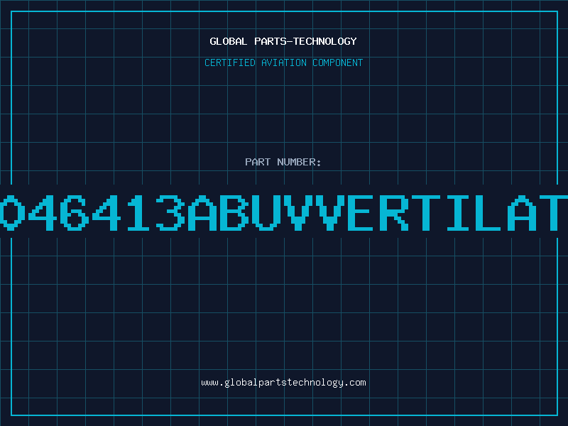 Aviation Part 6S046413ABUVVERTILATED