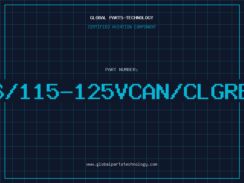 Aviation Part 6S6/115-125VCAN/CLGREEN