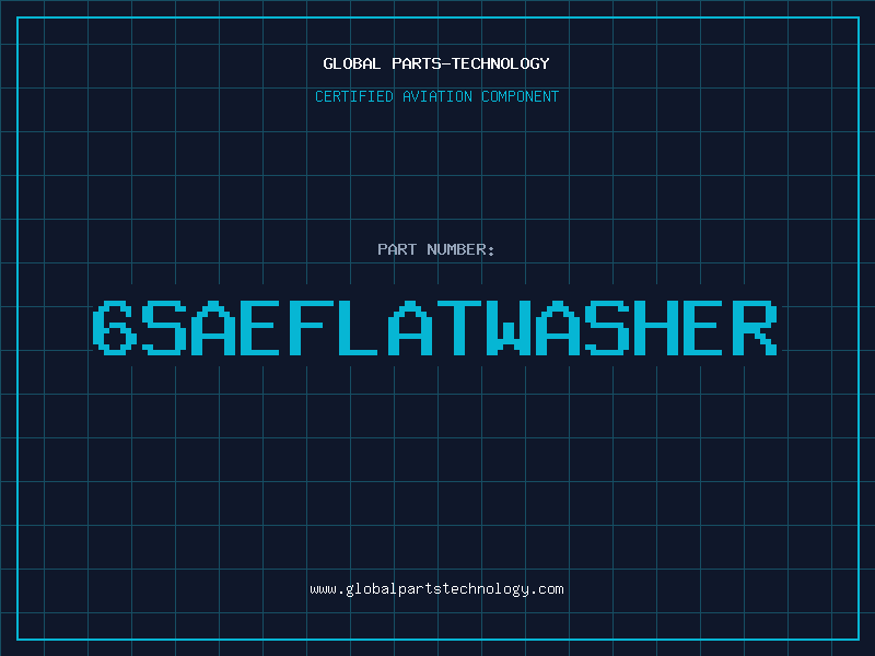 Aviation Part 6SAEFLATWASHER