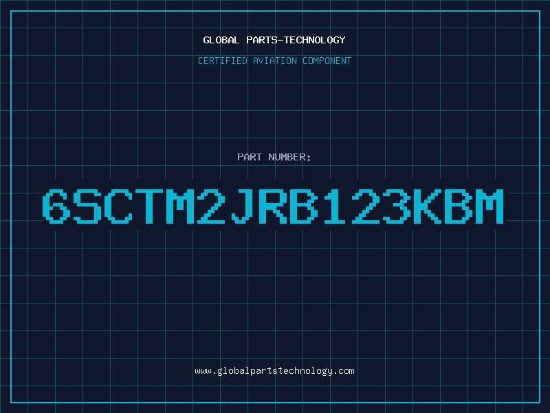 Aviation Part 6SCTM2JRB123KBM