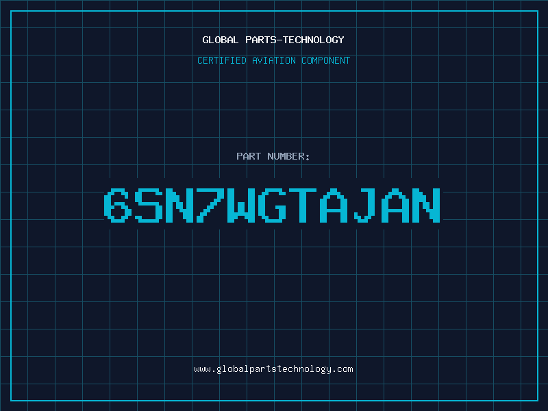 Aviation Part 6SN7WGTAJAN