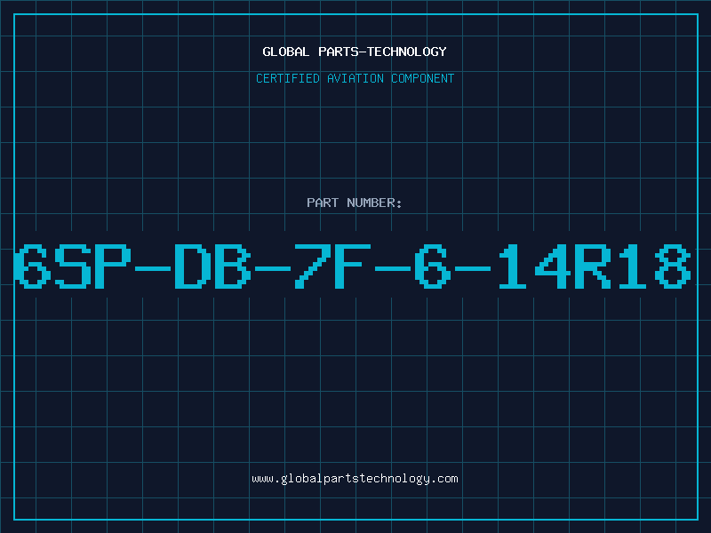 Aviation Part 6SP-DB-7F-6-14R18