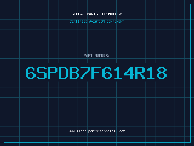 Aviation Part 6SPDB7F614R18