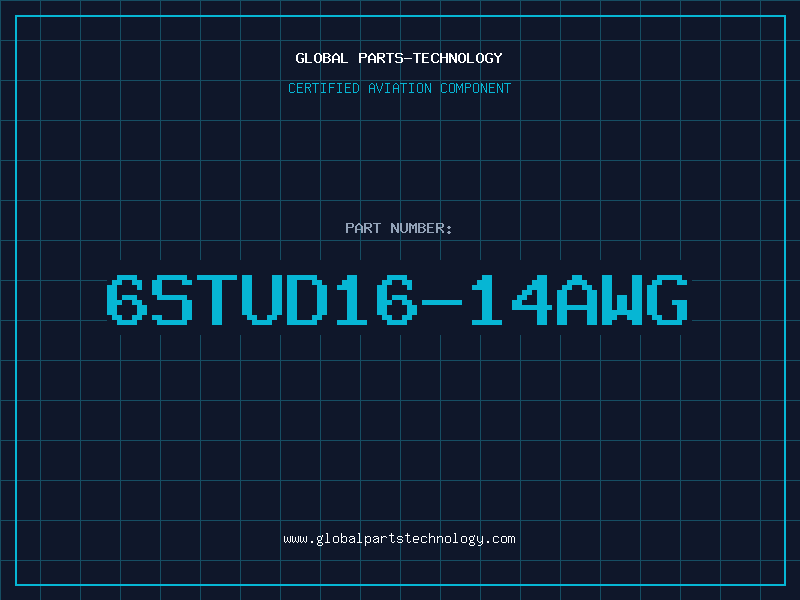 Aviation Part 6STUD16-14AWG