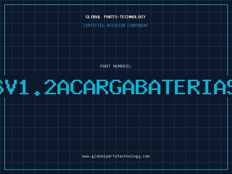 Aviation Part 6V1.2ACARGABATERIAS