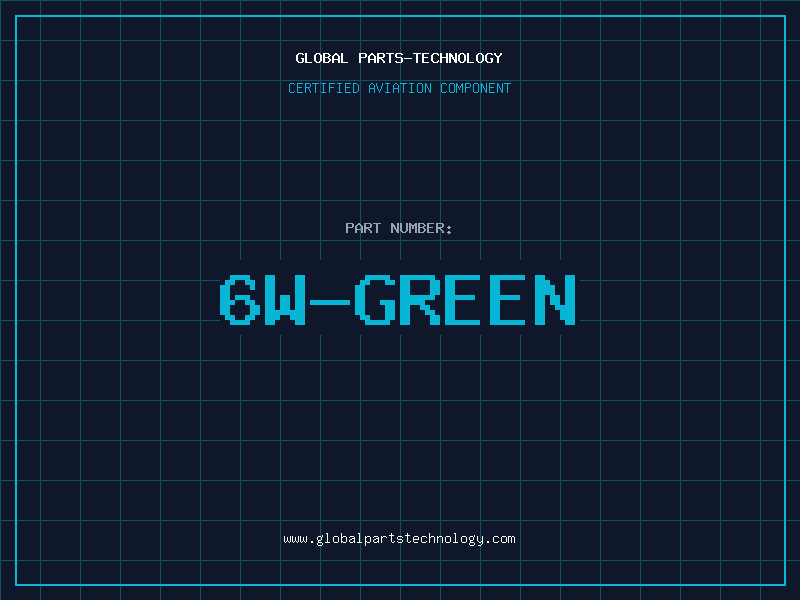 Aviation Part 6W-GREEN