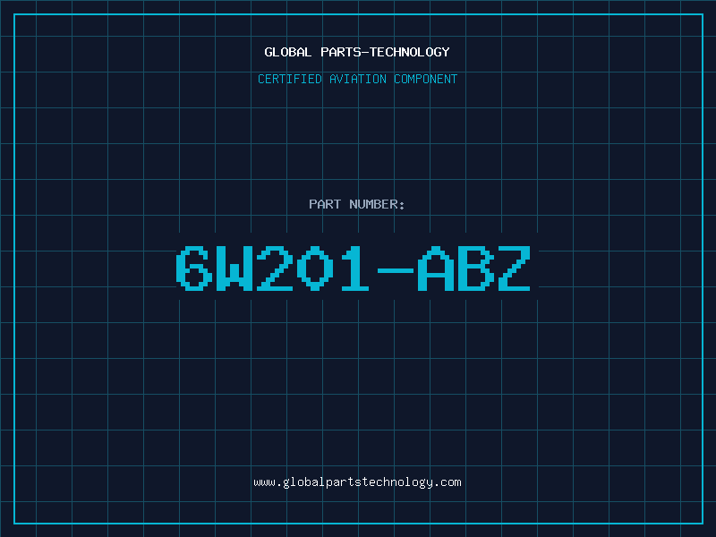 Aviation Part 6W201-ABZ