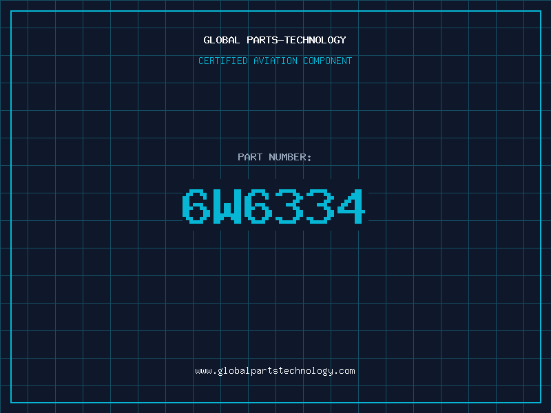 Aviation Part 6W6334