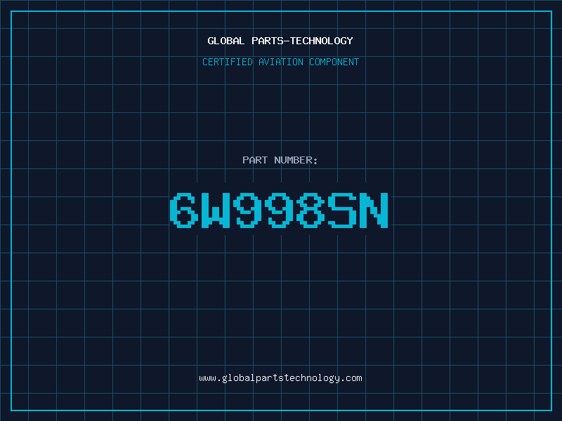 Aviation Part 6W998SN