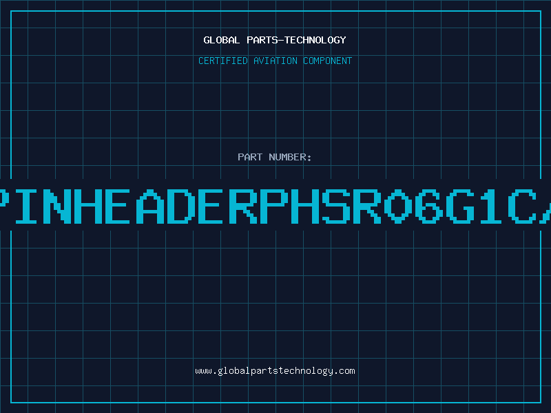 Aviation Part 6WAYR/APINHEADERPHSR06G1C/D483580