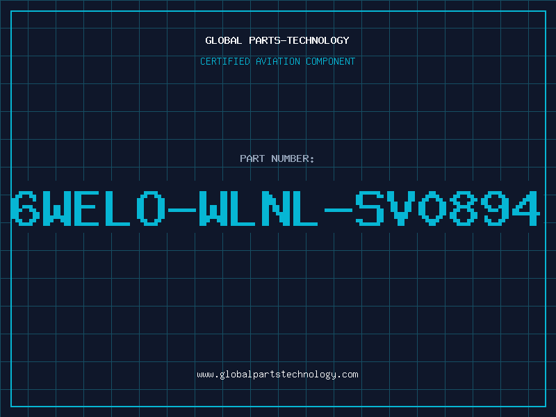 Aviation Part 6WELO-WLNL-SV0894