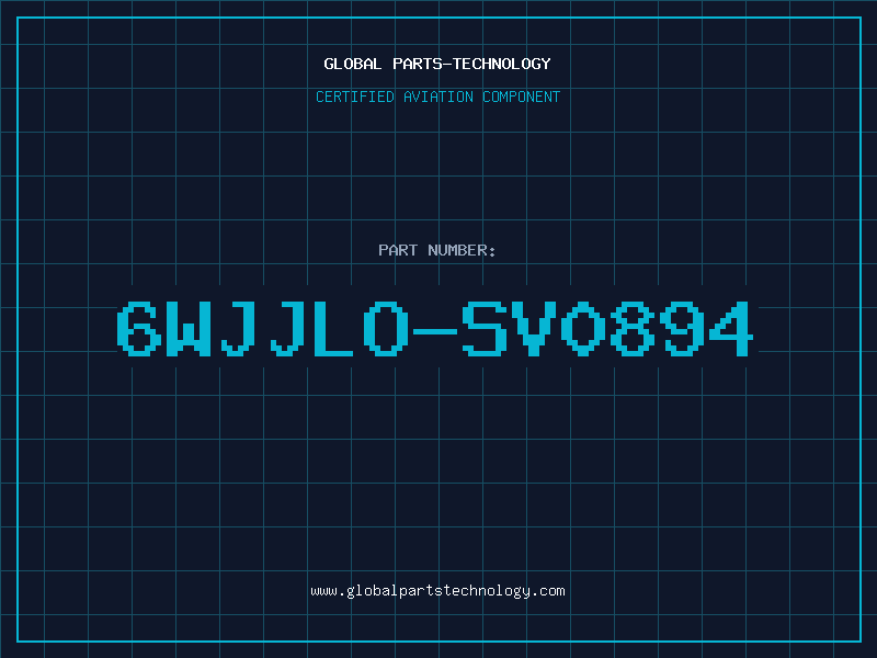 Aviation Part 6WJJLO-SV0894
