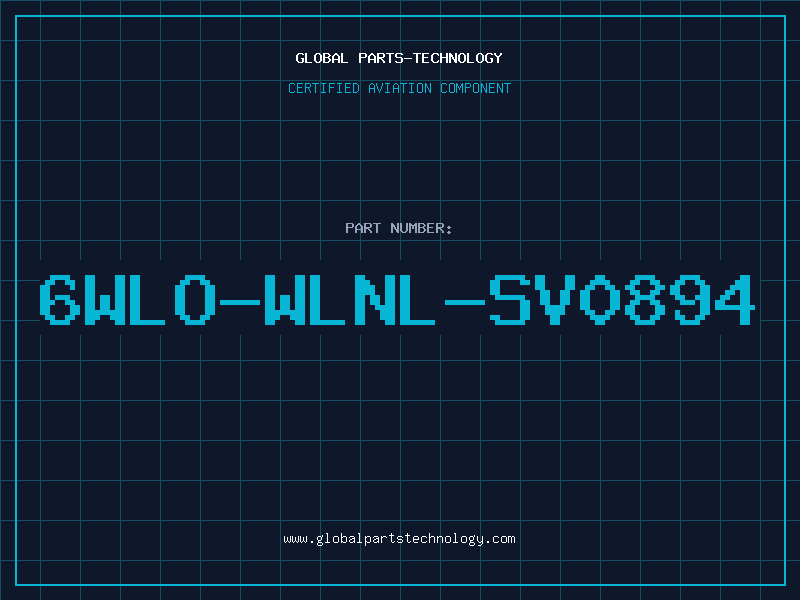 Aviation Part 6WLO-WLNL-SV0894