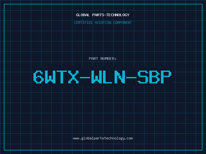 Aviation Part 6WTX-WLN-SBP